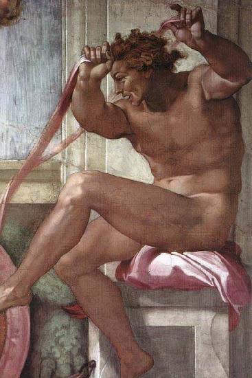 Michelangelo Buonarroti Ignudo